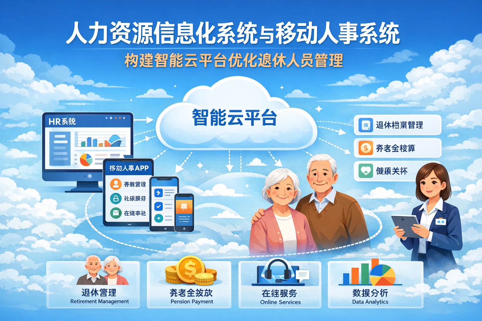 人力资源信息化系统与移动人事系统：构建智能云平台优化退休人员管理