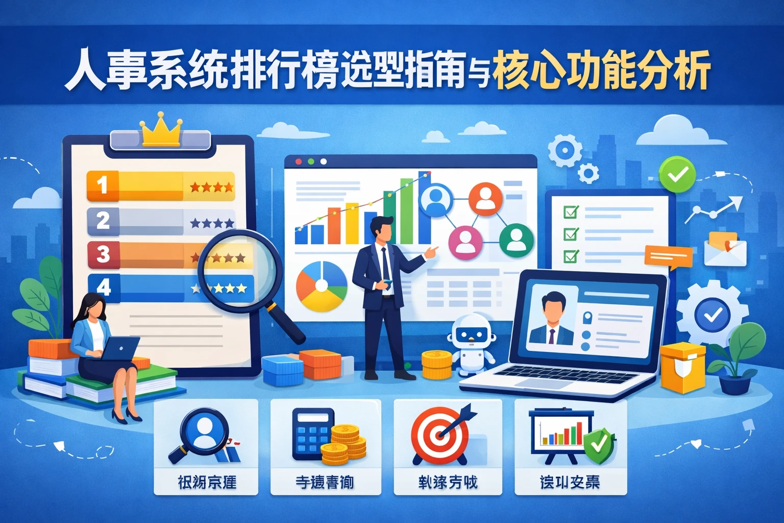 人事系统排行榜选型指南与核心功能分析