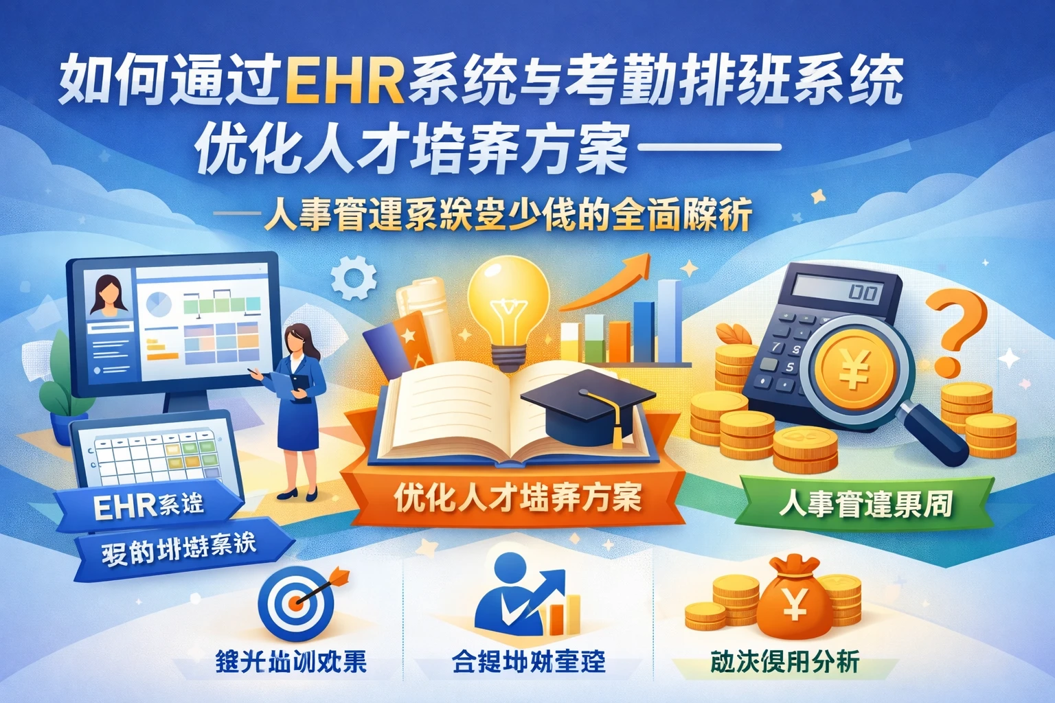 如何通过EHR系统与考勤排班系统优化人才培养方案——人事管理系统多少钱的全面解析