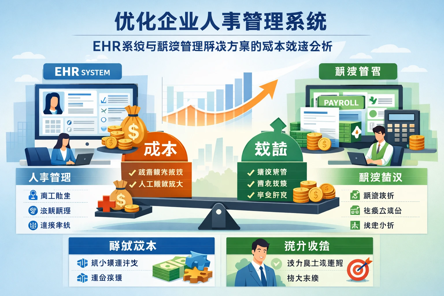 优化企业人事管理系统：EHR系统与薪资管理解决方案的成本效益分析