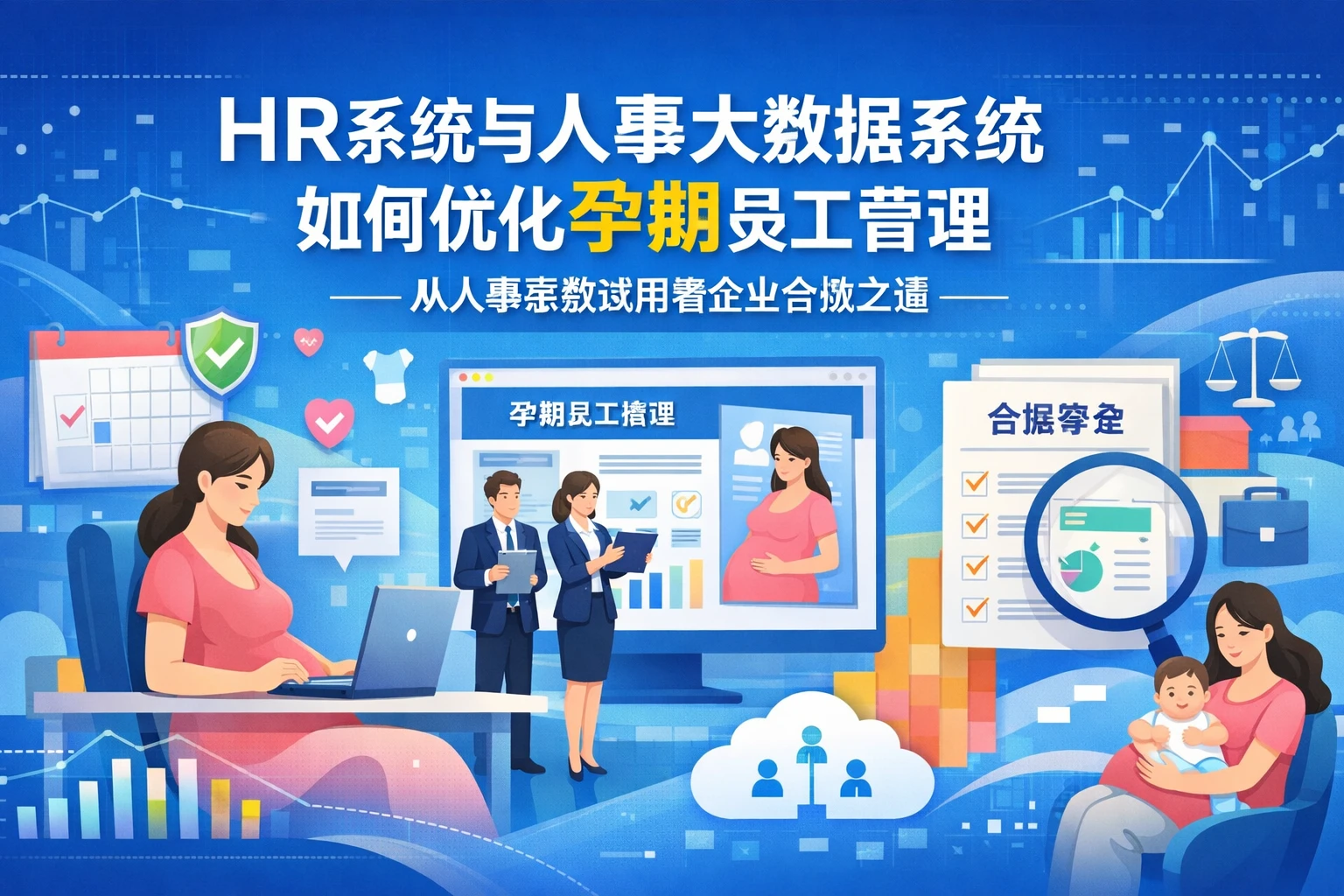 HR系统与人事大数据系统如何优化孕期员工管理——从人事系统试用看企业合规之道