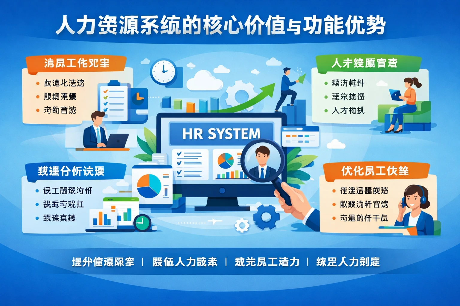 人力资源系统的核心价值与功能优势