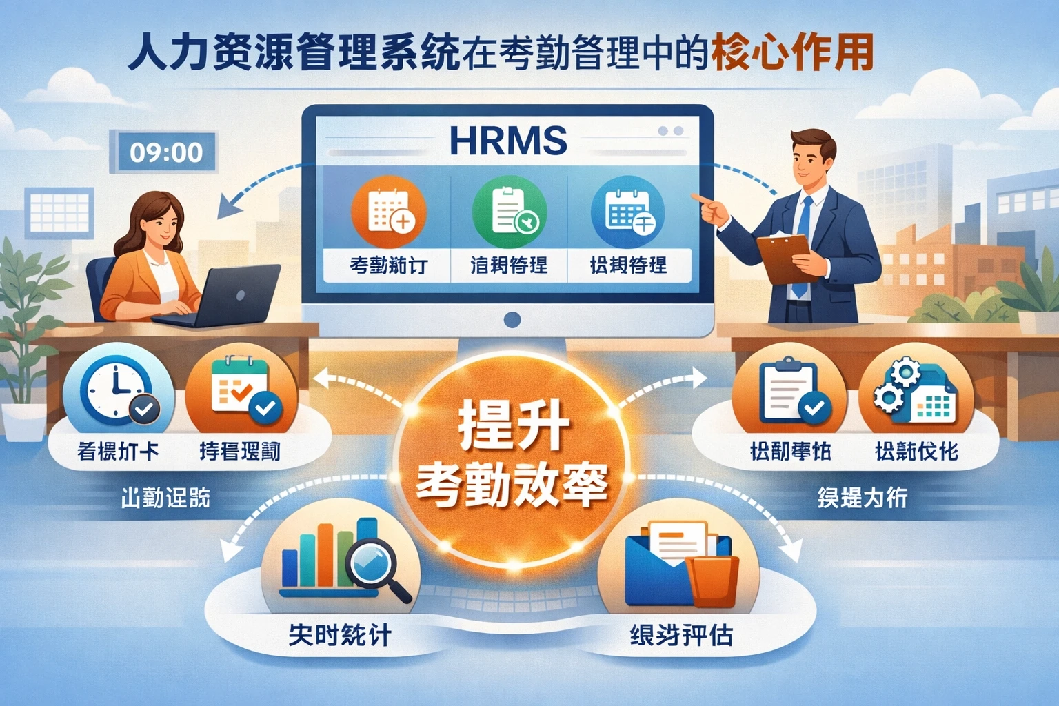 人力资源管理系统在考勤管理中的核心作用