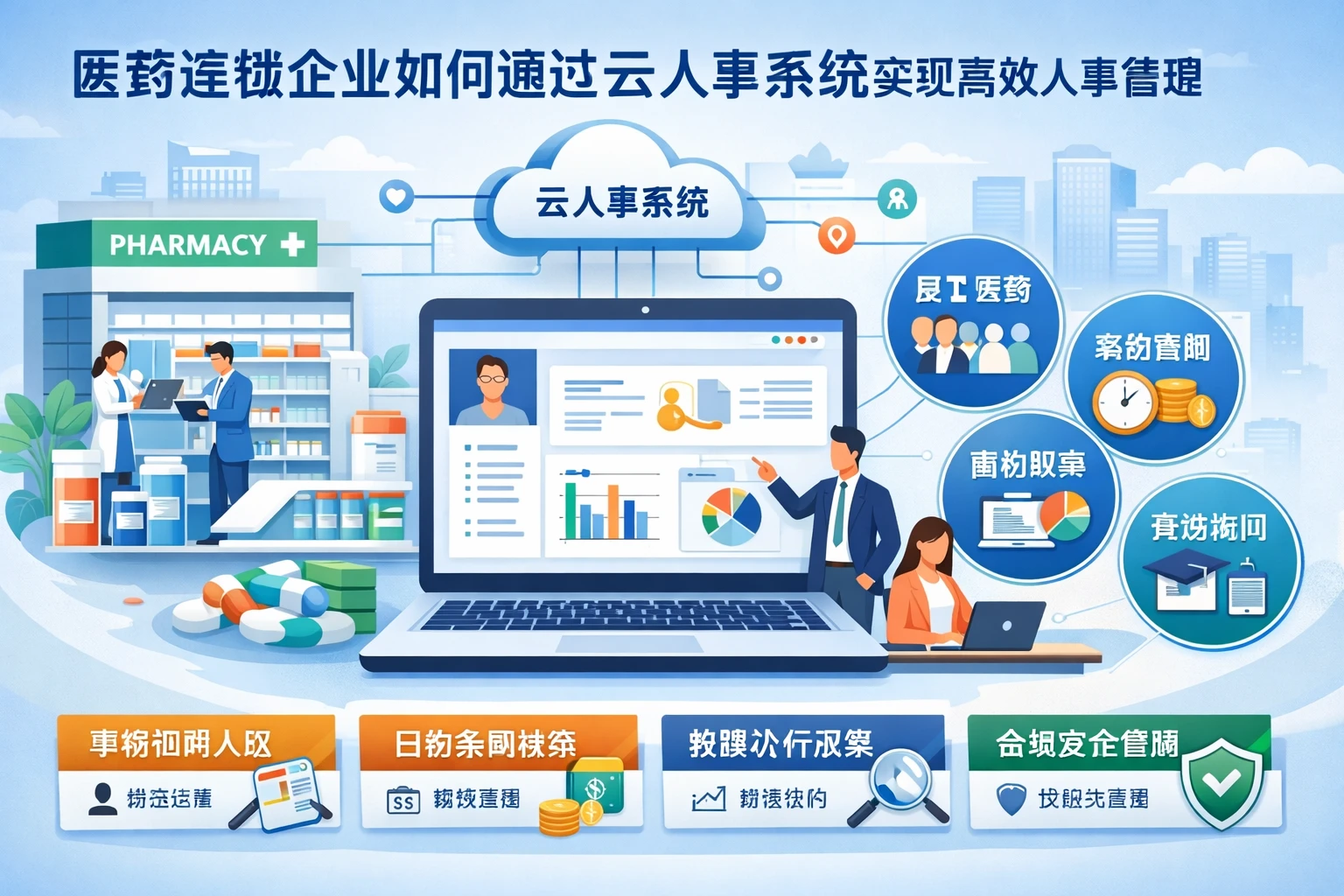 医药连锁企业如何通过云人事系统实现高效人事管理软件维护