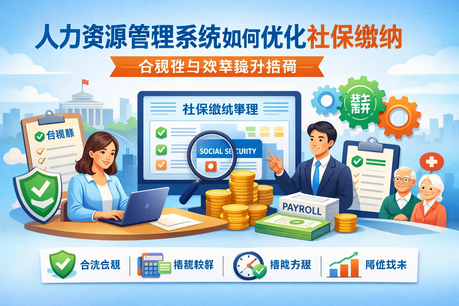人力资源管理系统如何优化社保缴纳:合规性与效率提升指南