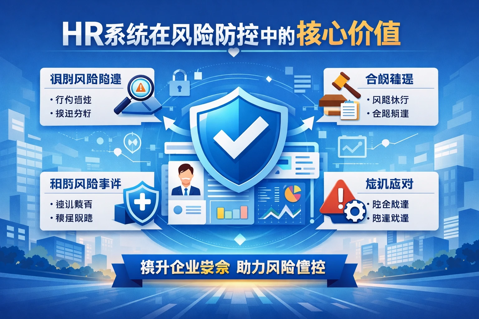 HR系统在风险防控中的核心价值