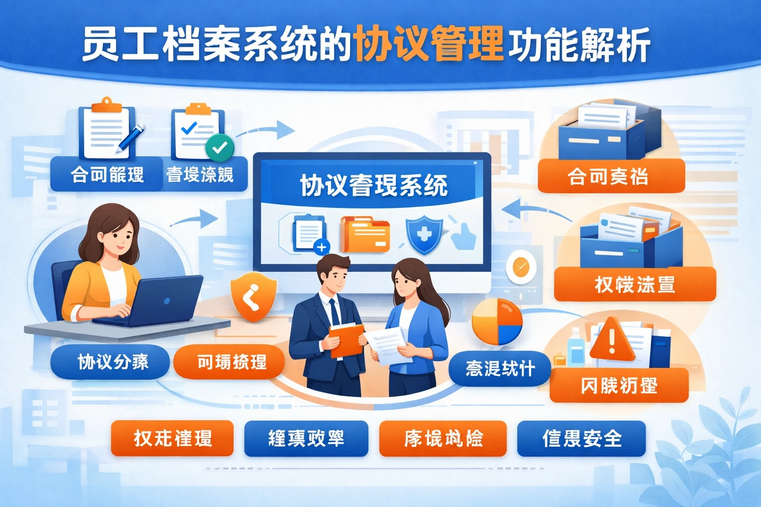 员工档案系统的协议管理功能解析