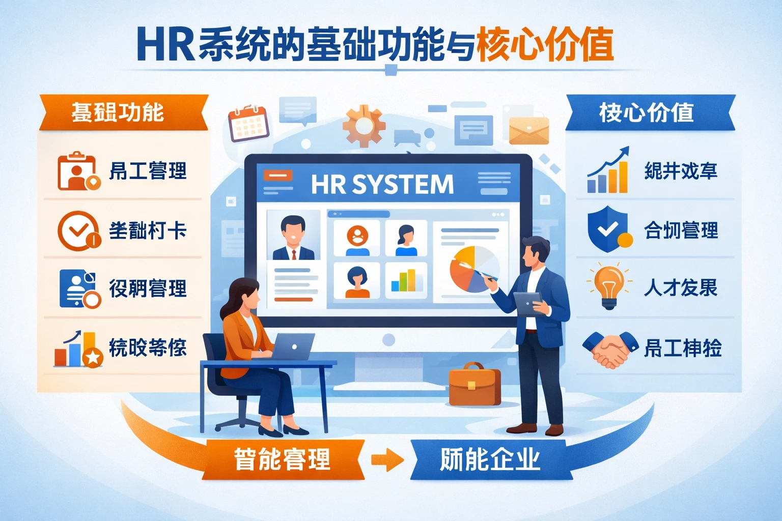 HR系统的基础功能与核心价值