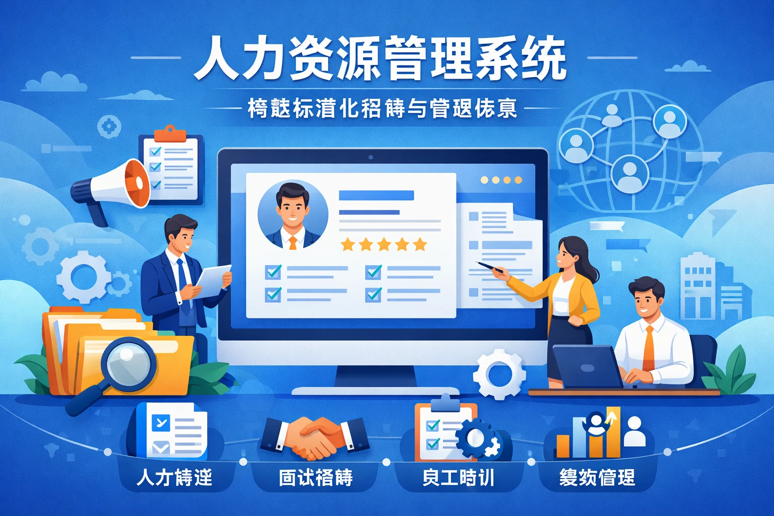 人力资源管理系统：构建标准化招聘与管理体系