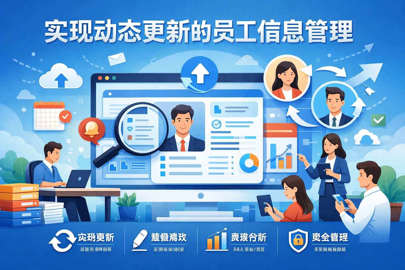 实现动态更新的员工信息管理