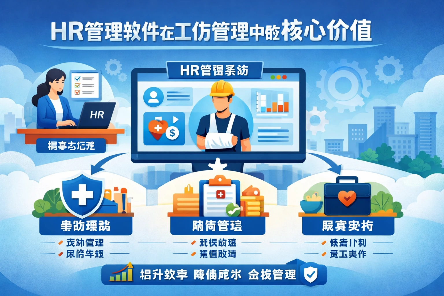 HR管理软件在工伤管理中的核心价值