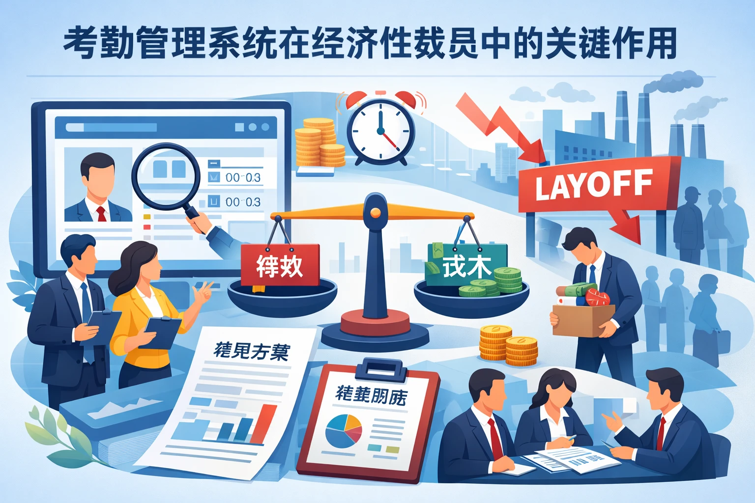 考勤管理系统在经济性裁员中的关键作用
