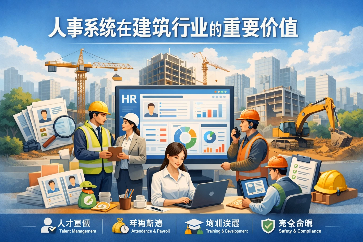 人事系统在建筑行业的重要价值