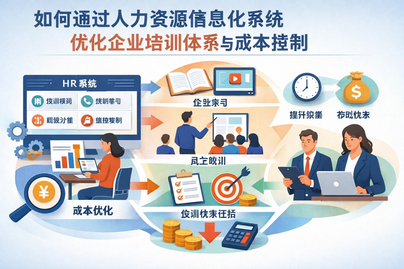 如何通过人力资源信息化系统优化企业培训体系与成本控制
