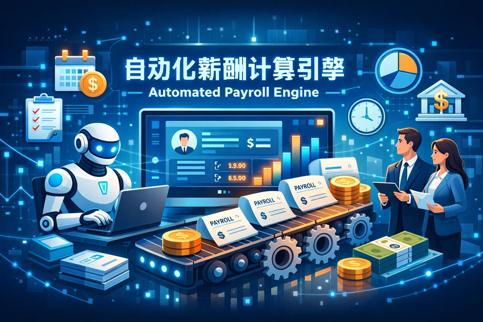 自动化薪酬计算引擎