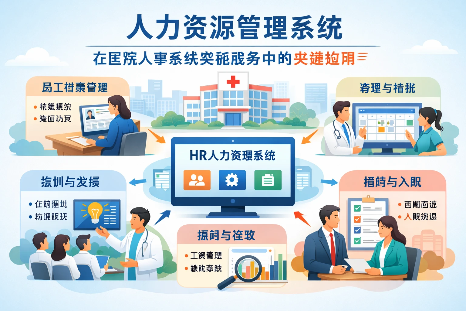 人力资源管理系统在医院人事系统实施服务中的关键应用