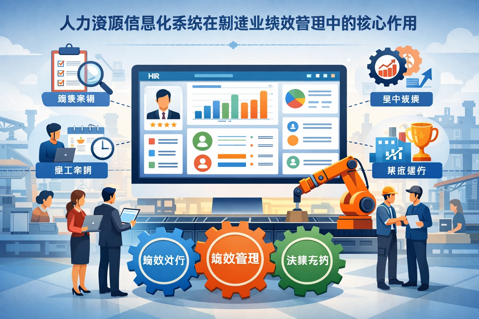 人力资源信息化系统在制造业绩效管理中的核心作用