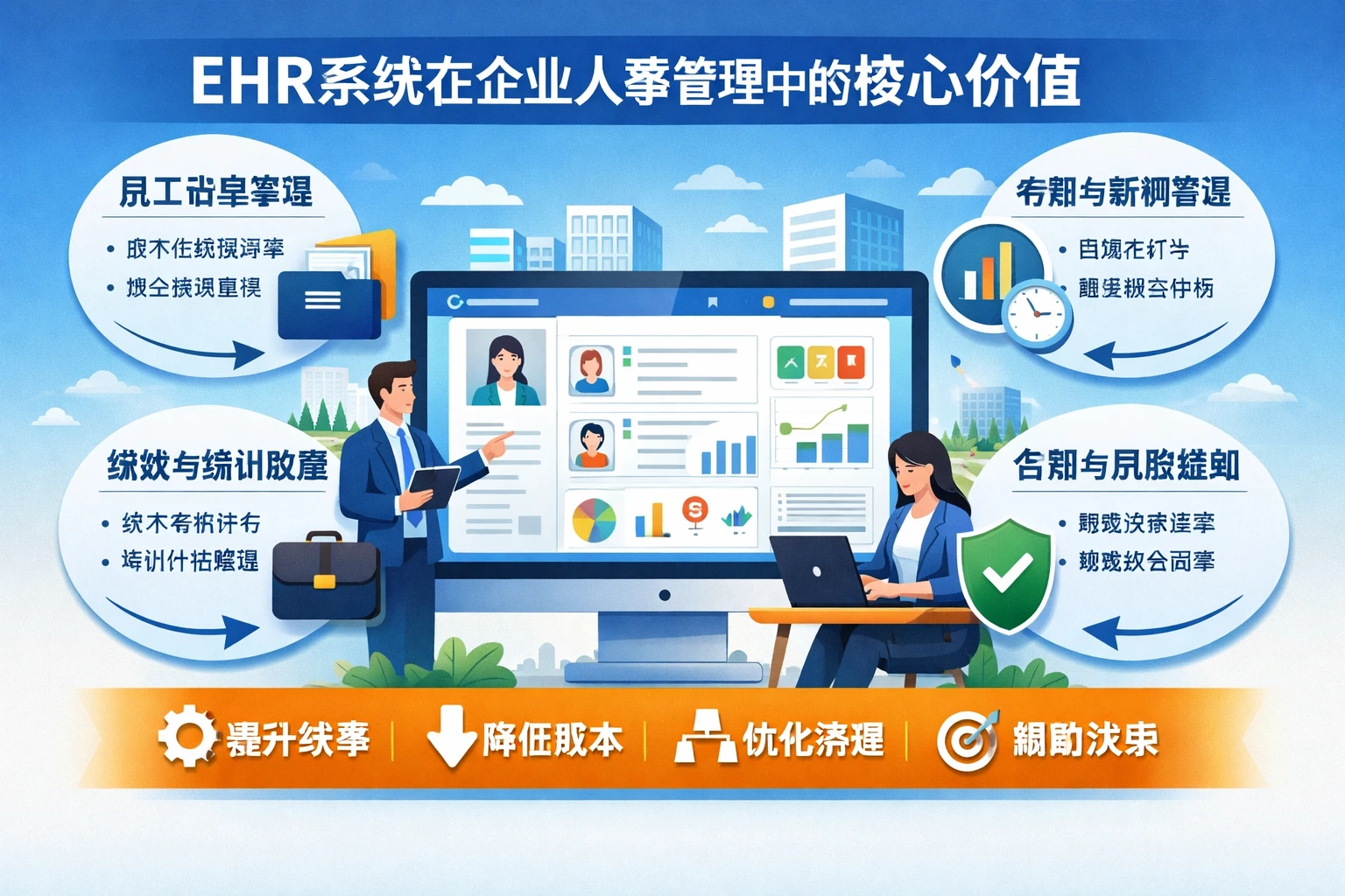 EHR系统在企业人事管理中的核心价值
