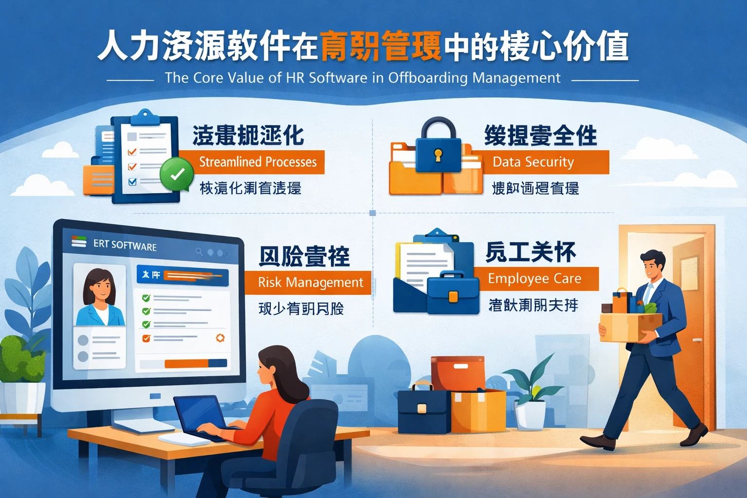 人力资源软件在离职管理中的核心价值