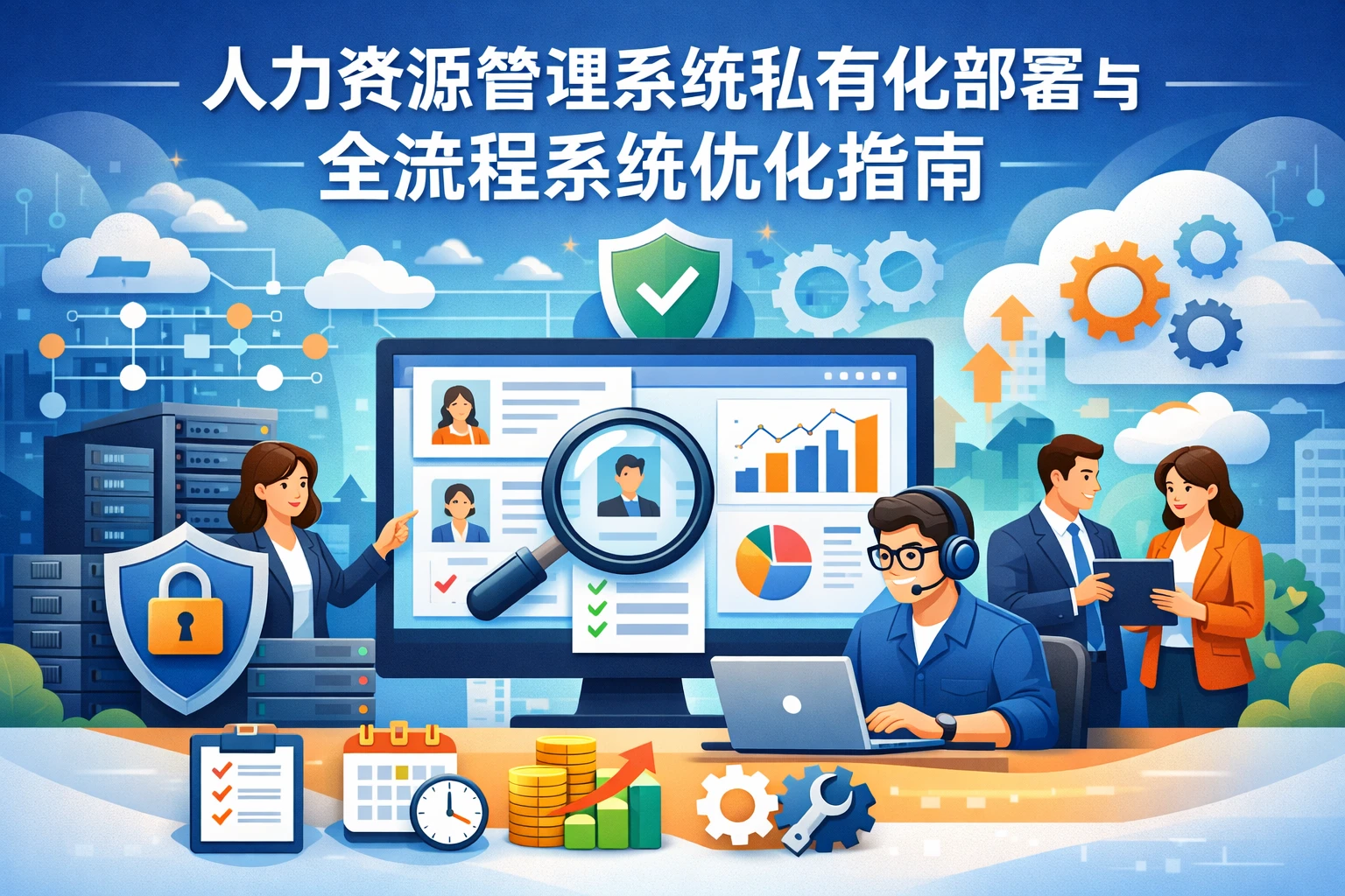 人力资源管理系统私有化部署与全流程系统优化指南