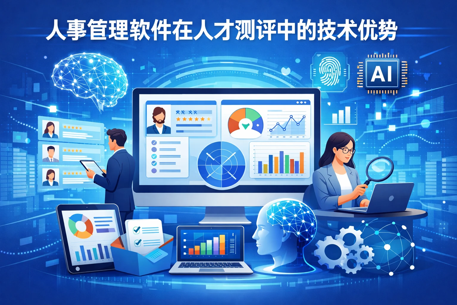 人事管理软件在人才测评中的技术优势