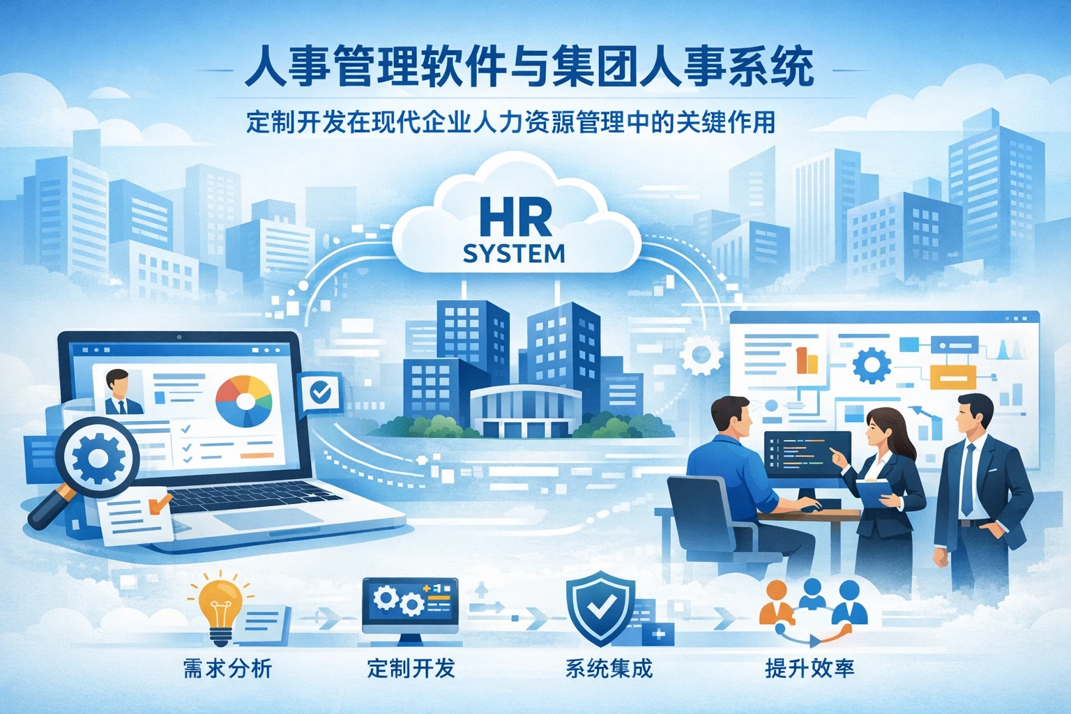 人事管理软件与集团人事系统：定制开发在现代企业人力资源管理中的关键作用