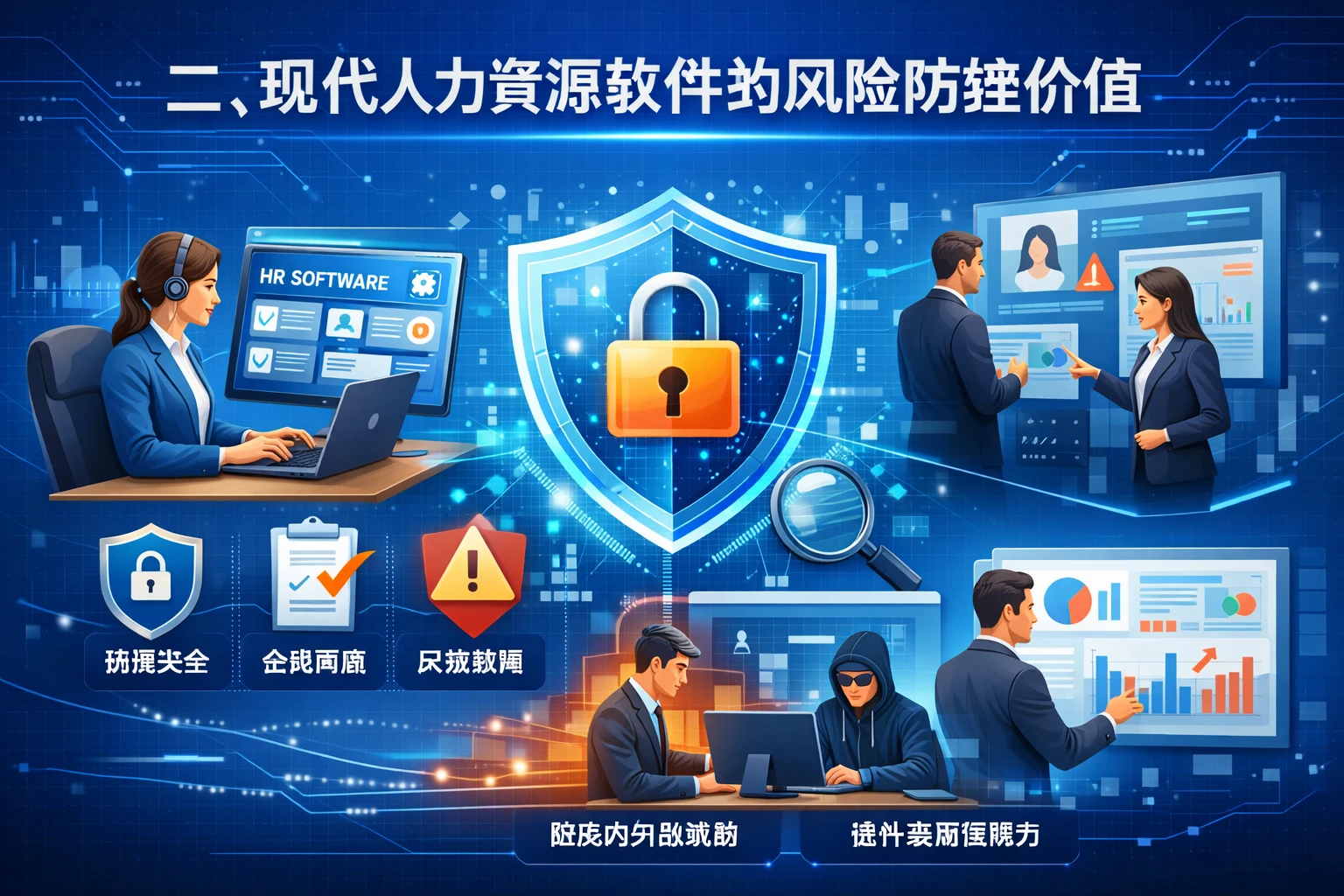 二、现代人力资源软件的风险防控价值