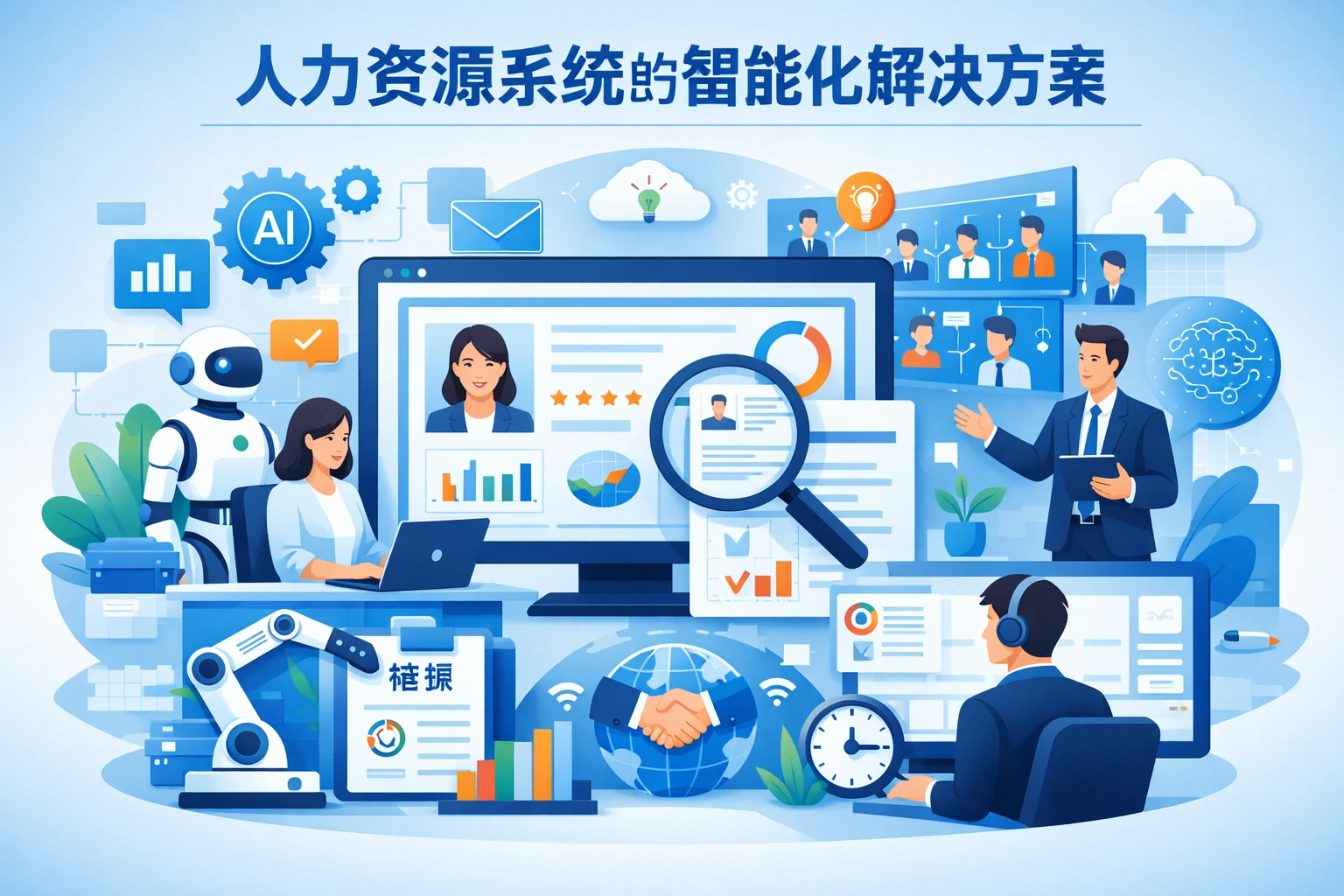 人力资源系统的智能化解决方案