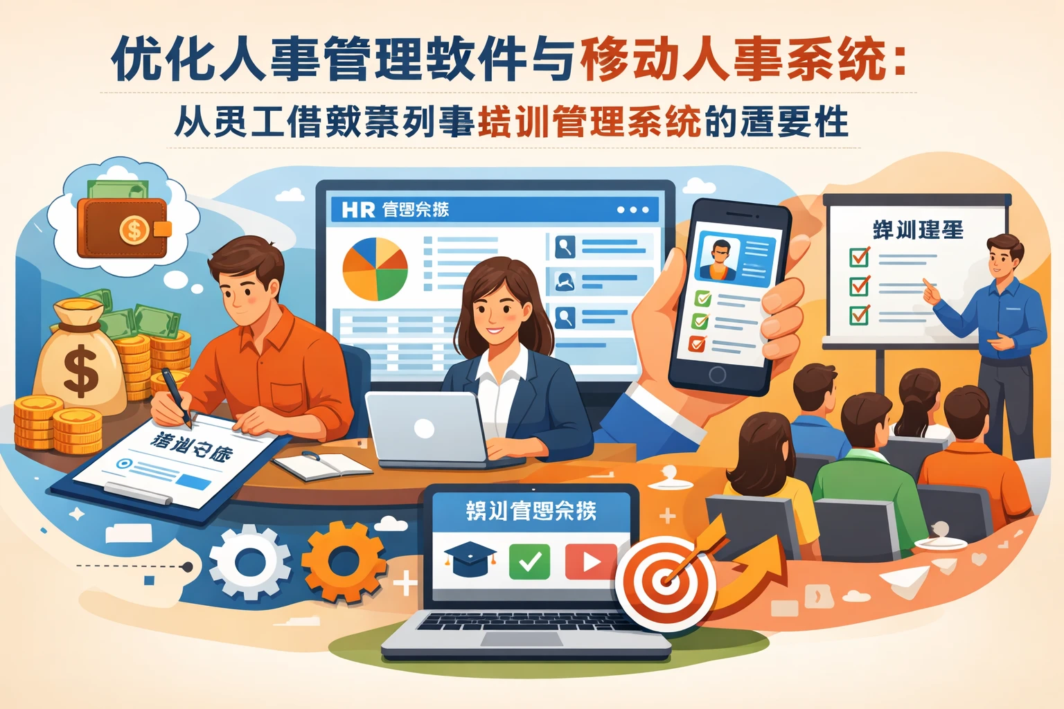 优化人事管理软件与移动人事系统:从员工借款案例看培训管理系统的重要性