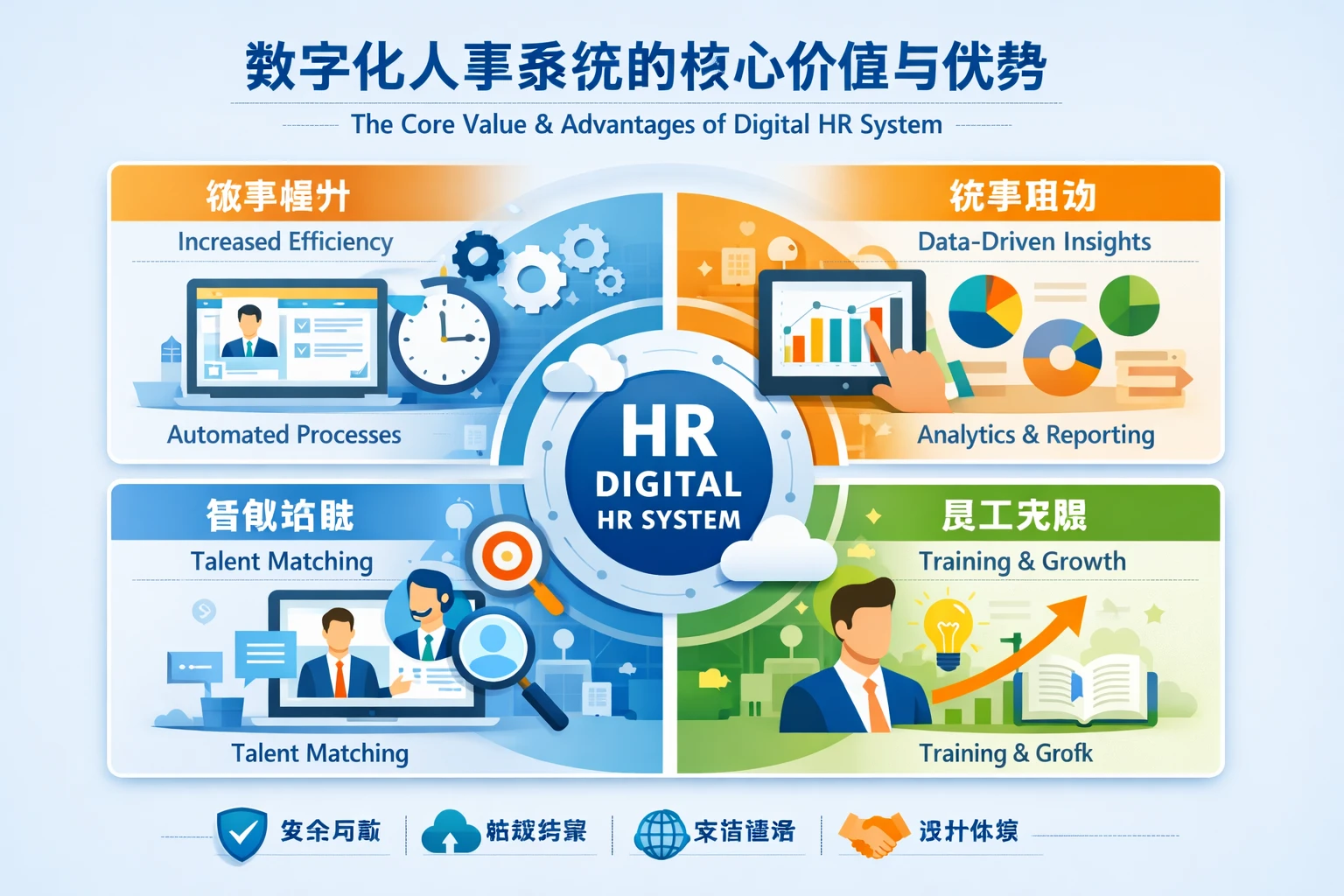 数字化人事系统的核心价值与优势
