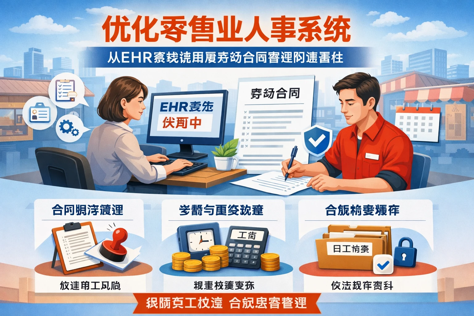 优化零售业人事系统：从EHR系统试用看劳动合同管理的重要性