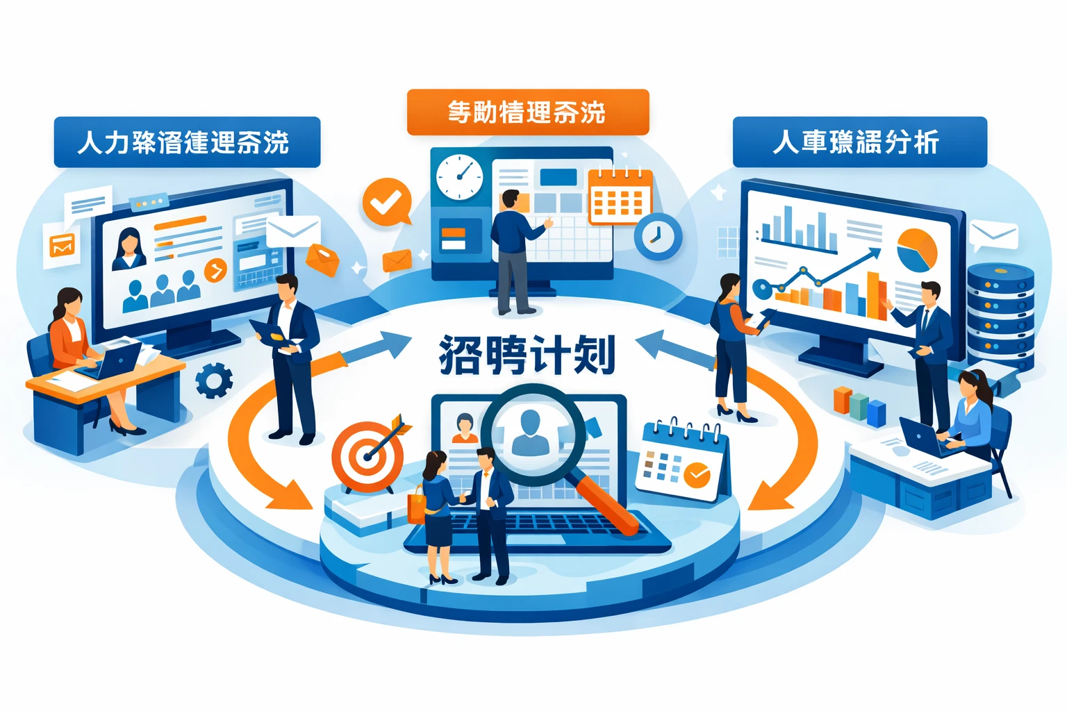 人力资源信息化系统、考勤管理系统与人事数据分析系统在招聘计划中的整合应用