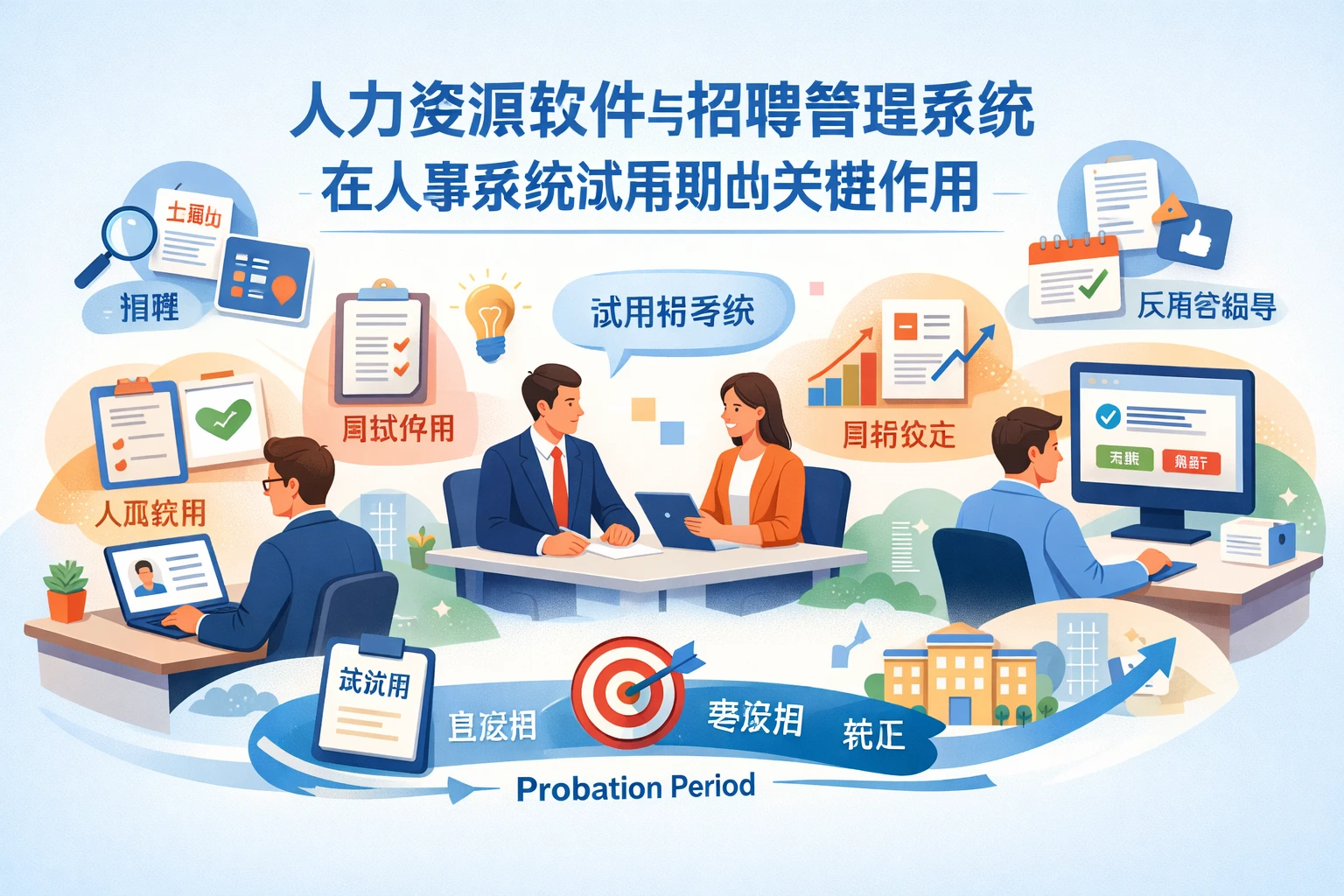 人力资源软件与招聘管理系统在人事系统试用期的关键作用