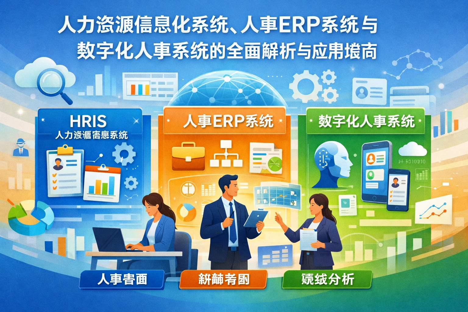 人力资源信息化系统、人事ERP系统与数字化人事系统的全面解析与应用指南