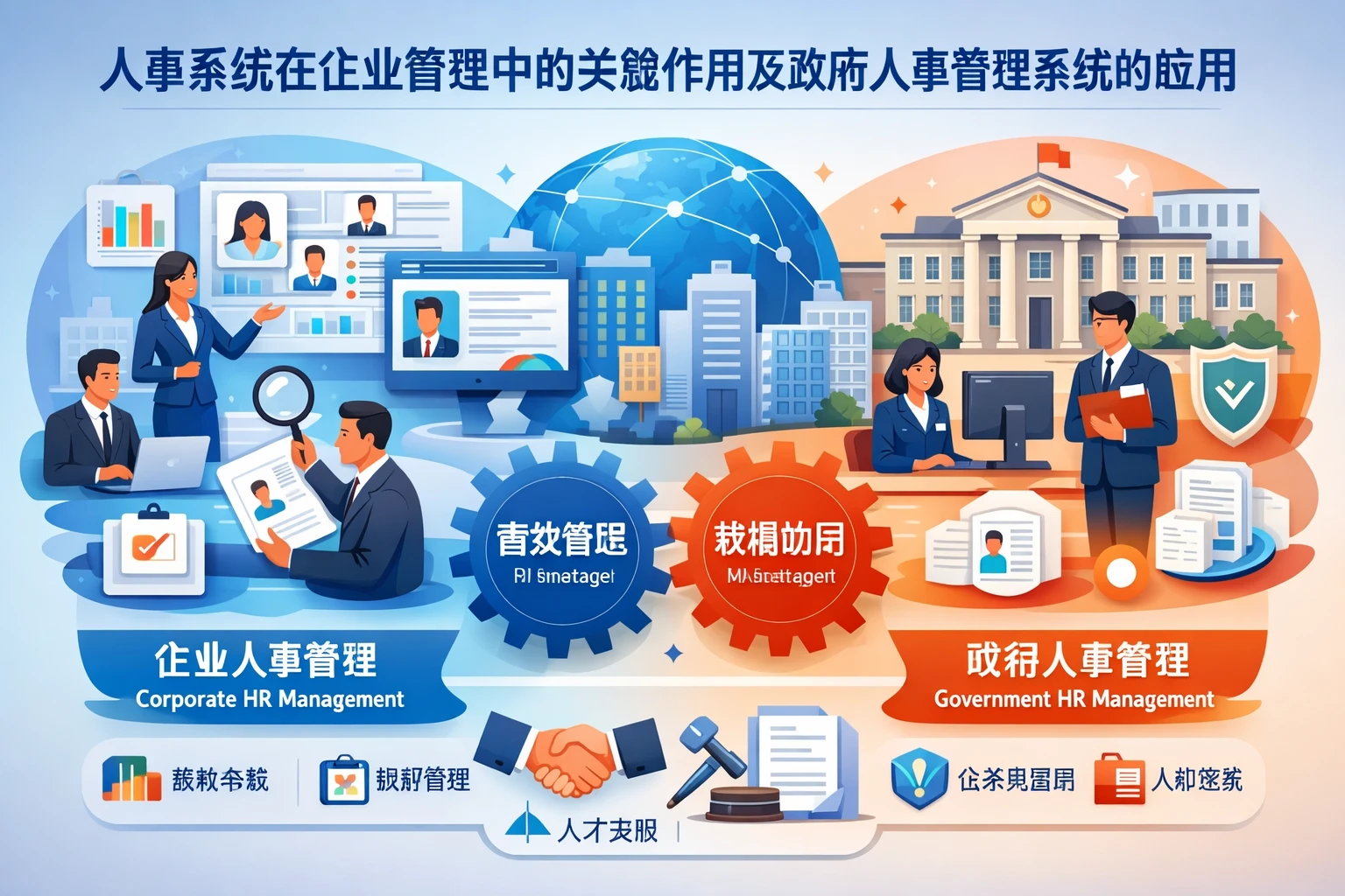 人事系统在企业管理中的关键作用及政府人事管理系统的应用