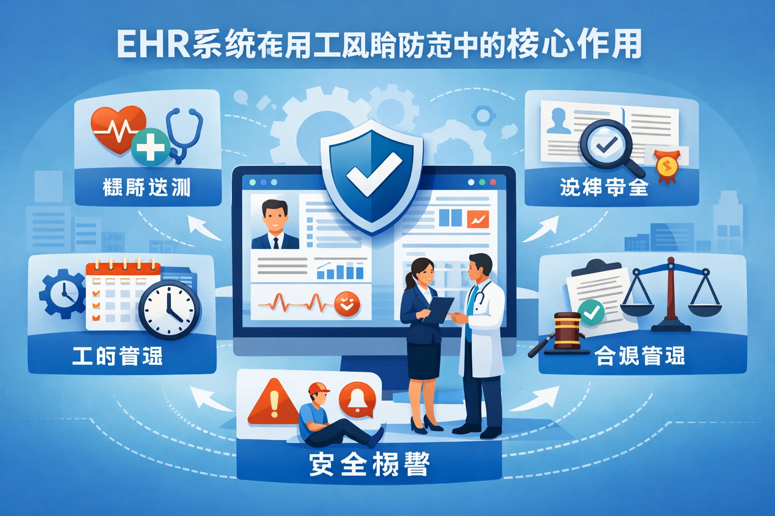 EHR系统在用工风险防范中的核心作用