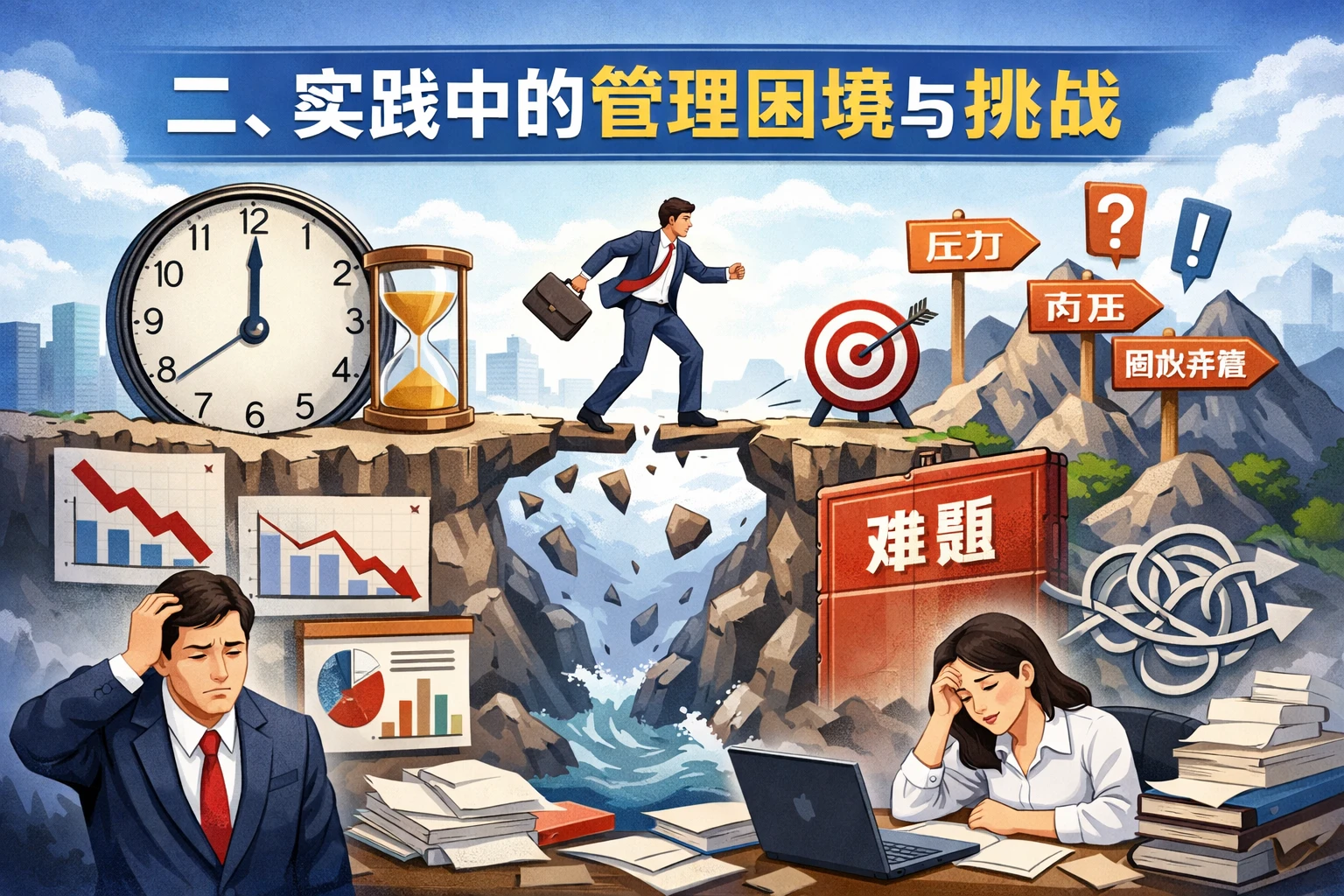 二、实践中的管理困境与挑战