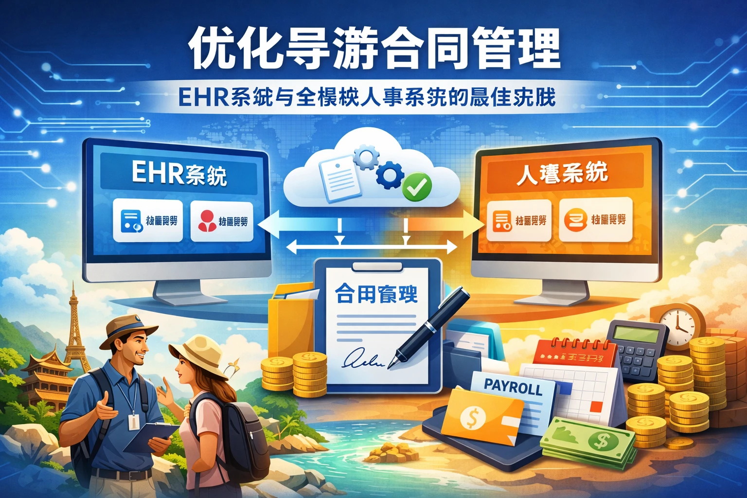 优化导游合同管理:ehr系统与全模块人事系统的最佳实践