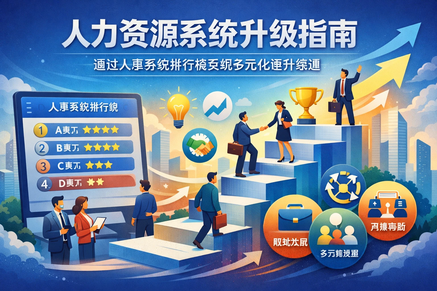 人力资源系统升级指南：通过人事系统排行榜实现多元化晋升渠道