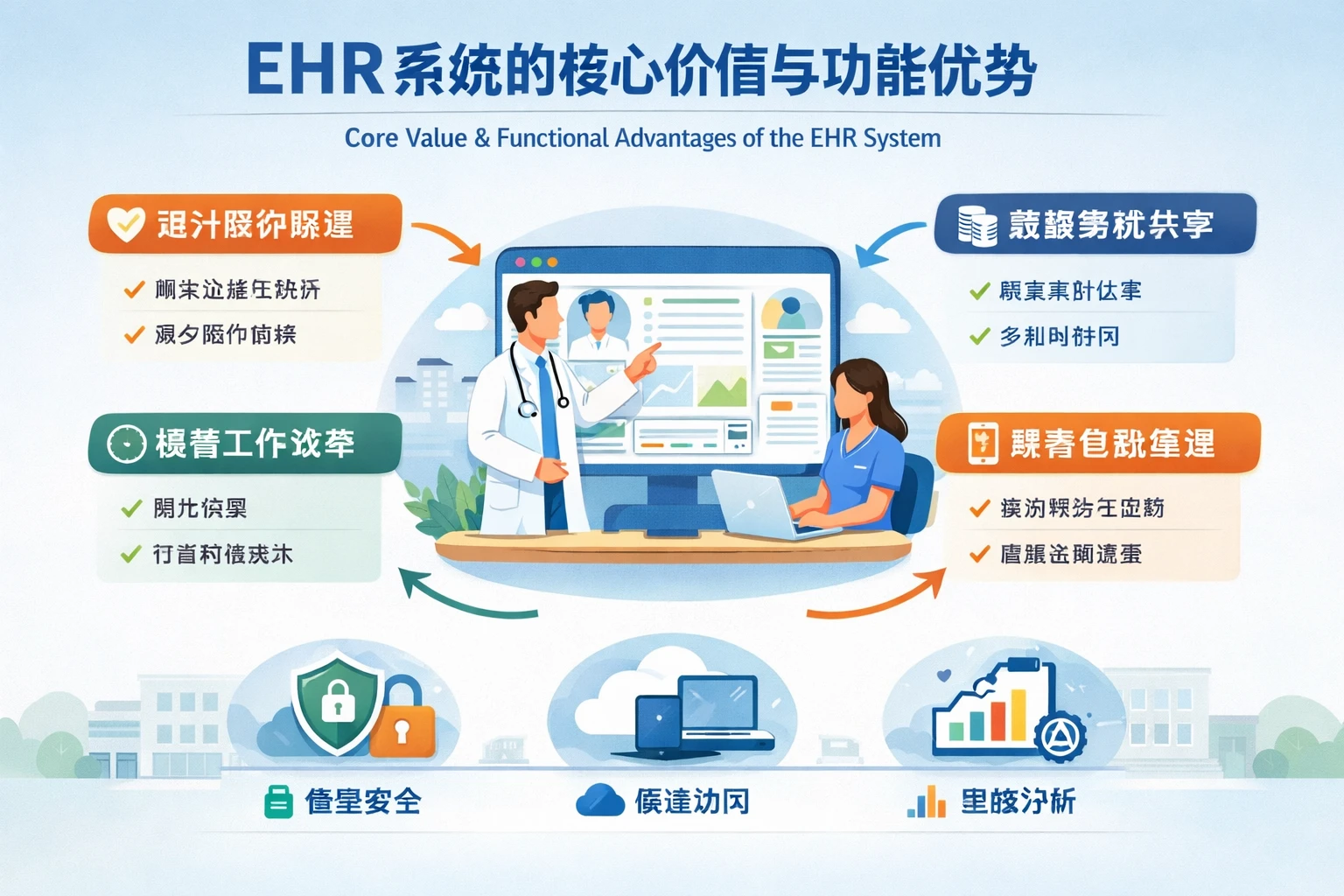 EHR系统的核心价值与功能优势