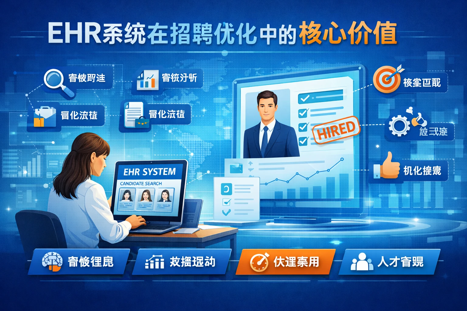 EHR系统在招聘优化中的核心价值