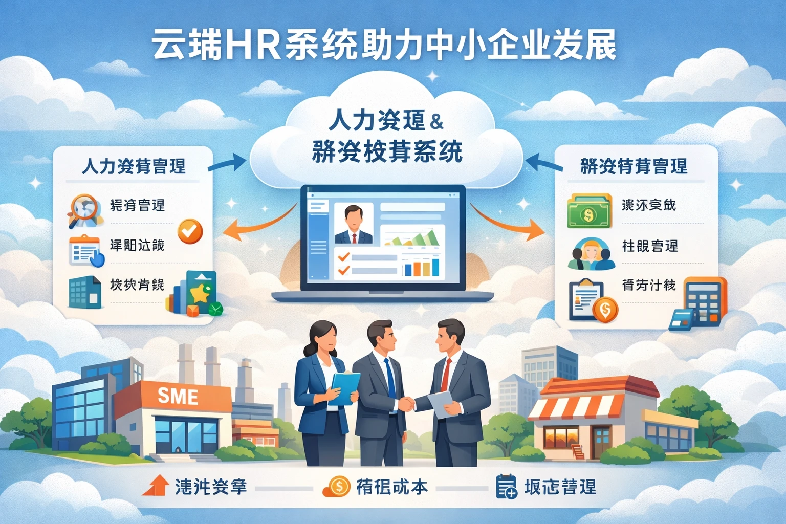 云端HR系统如何通过人力资源系统和薪资核算系统助力中小企业发展
