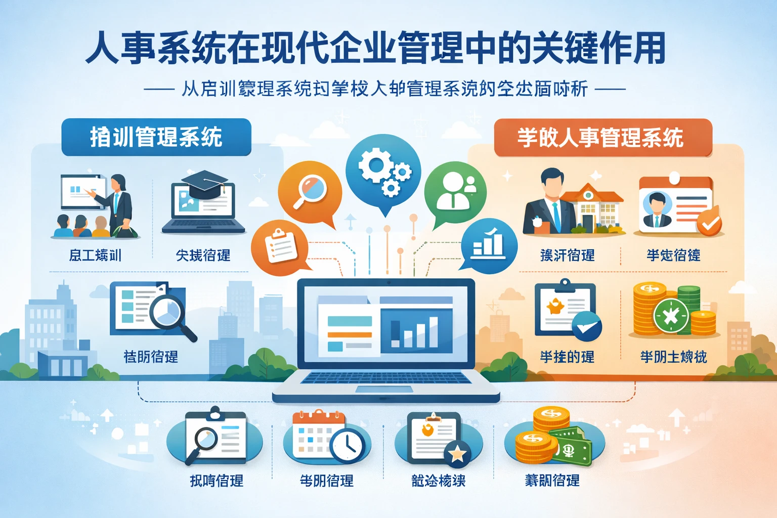 人事系统在现代企业管理中的关键作用——从培训管理系统到学校人事管理系统的全面解析