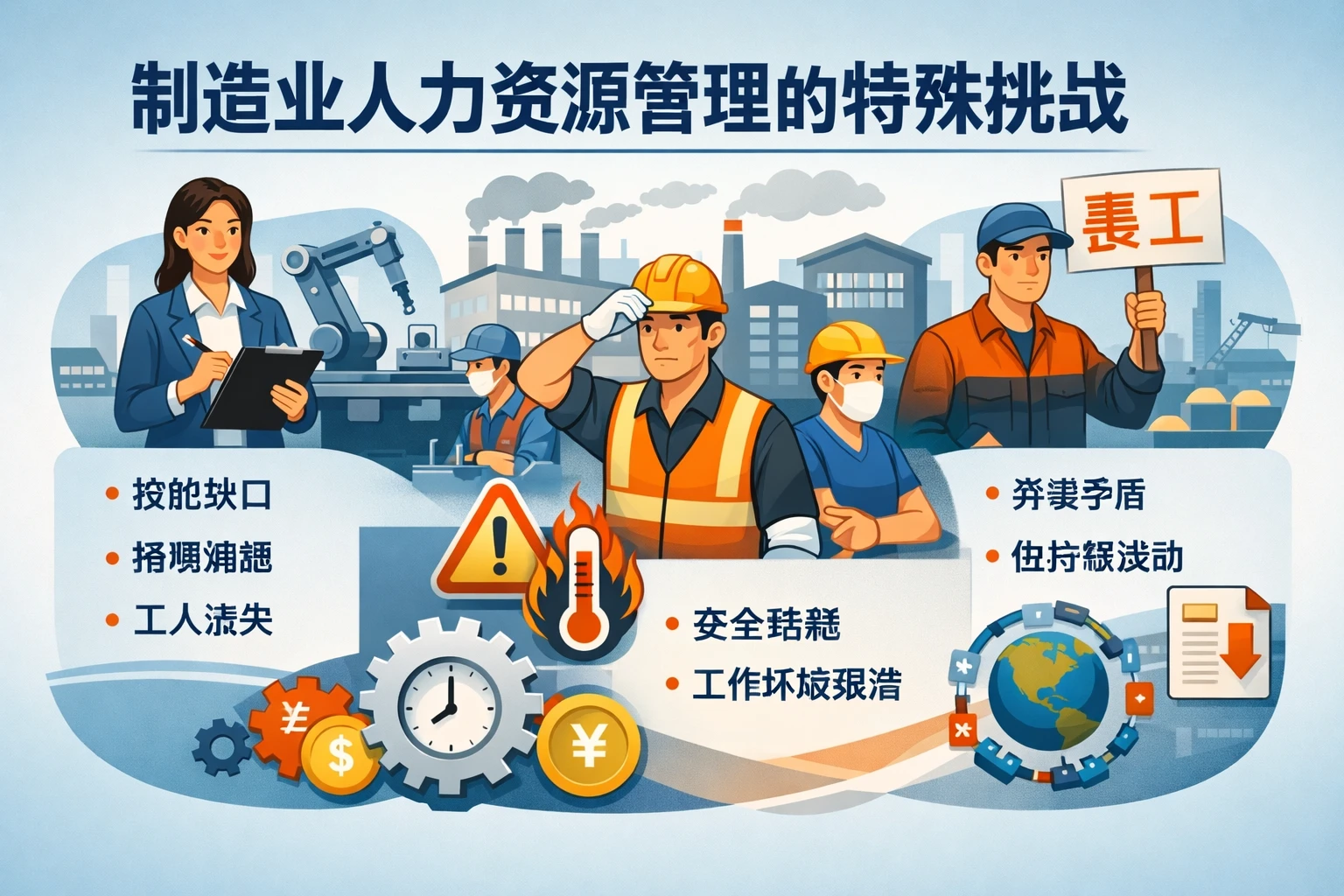 制造业人力资源管理的特殊挑战