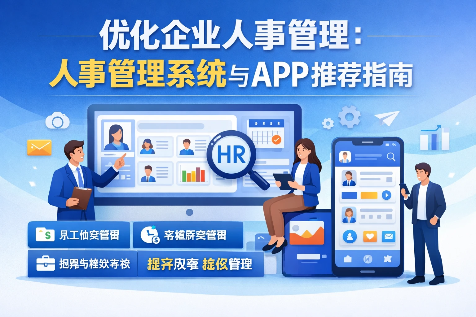 优化企业人事管理：人事管理系统与APP推荐指南