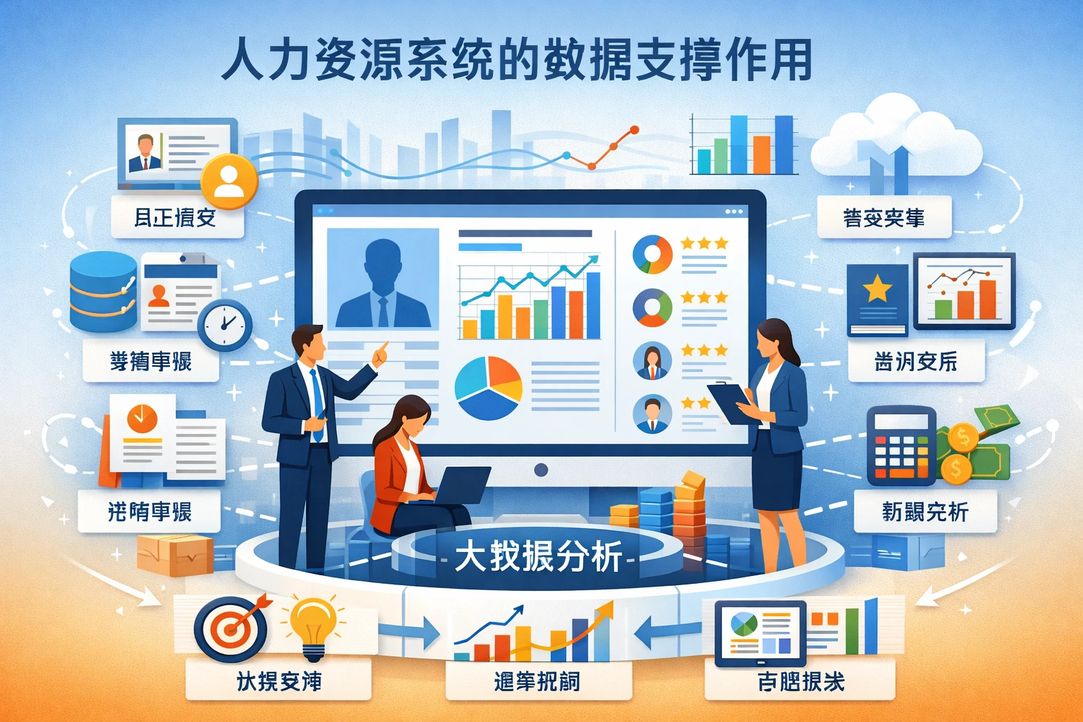 人力资源系统的数据支撑作用