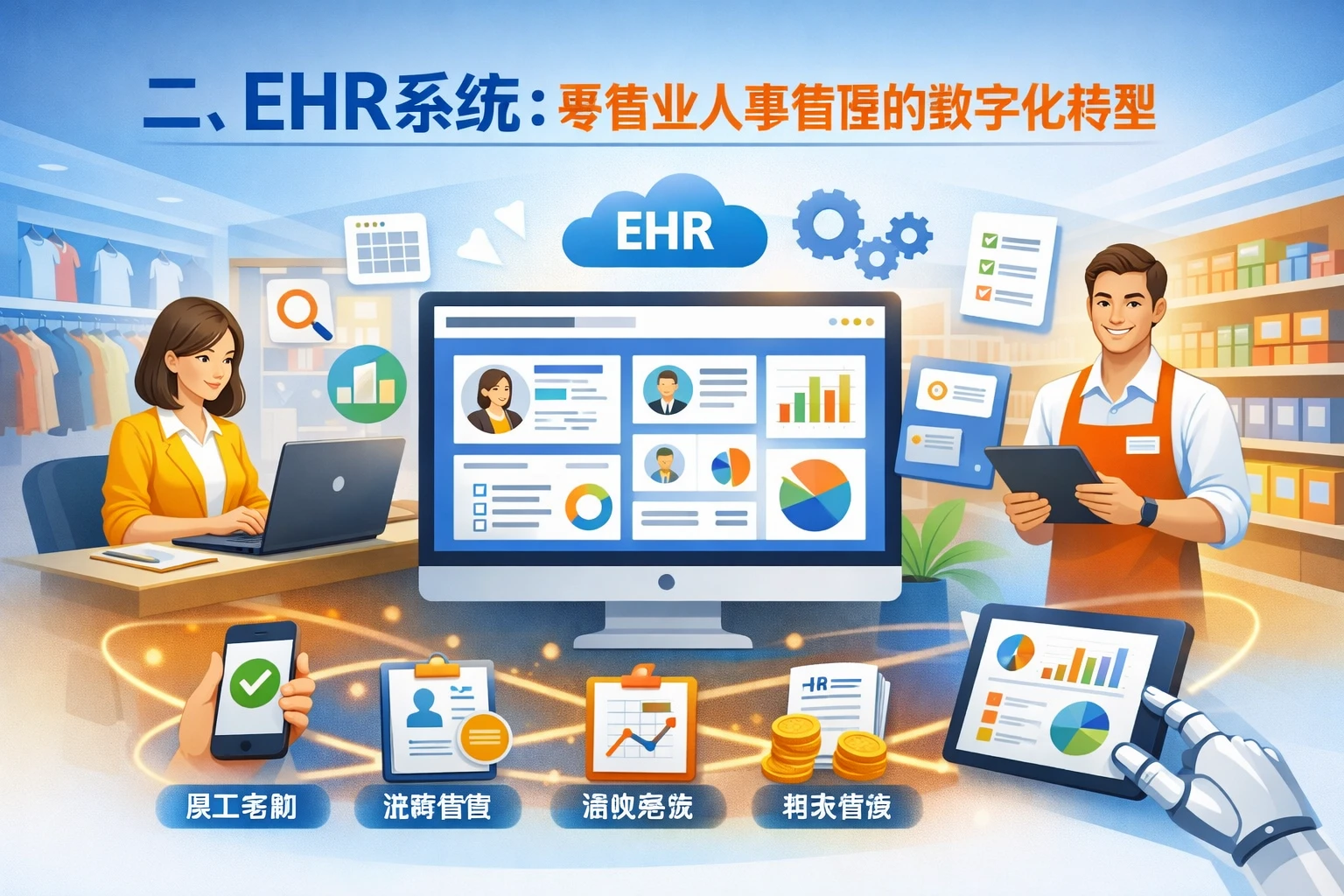 二、EHR系统：零售业人事管理的数字化转型