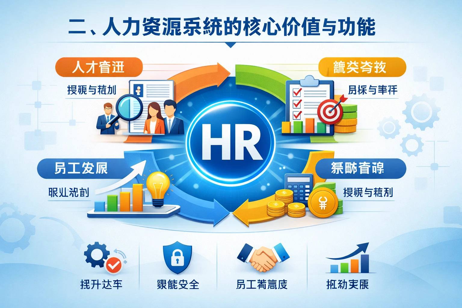二、人力资源系统的核心价值与功能