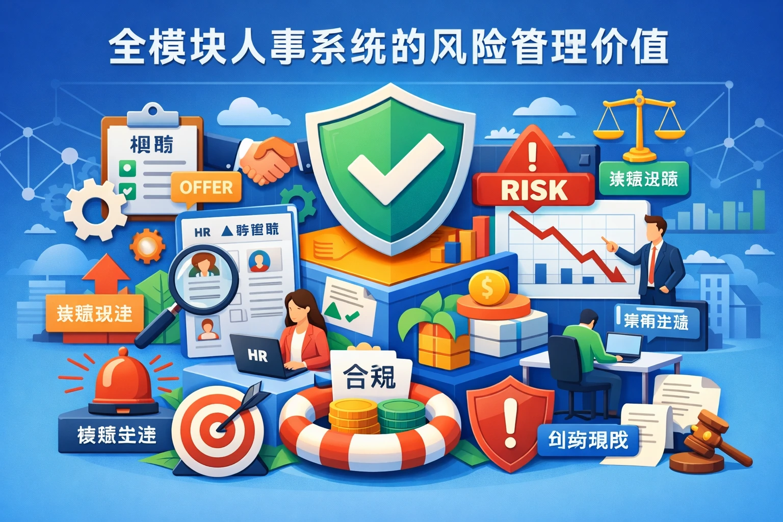 全模块人事系统的风险管理价值