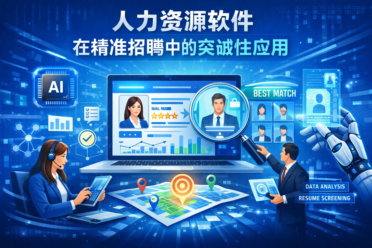 人力资源软件在精准招聘中的突破性应用